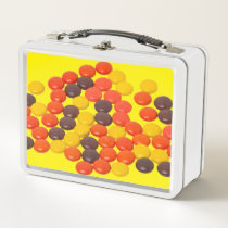 Robot Roll Call Metal Lunch Box