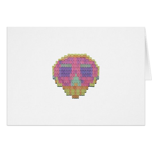 Candy Mint Mosaic Skull Cards (Front Horizontal)