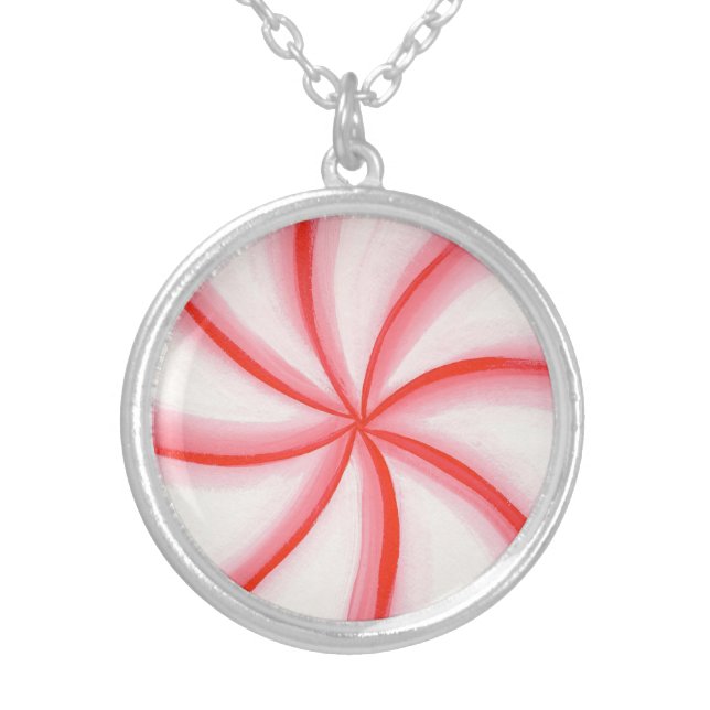 Candy Mint Swirl Necklaces (Front)