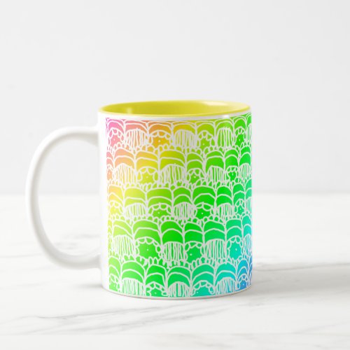 Candy N Creme by Jennifer Webster Two_Tone Coffee Mug