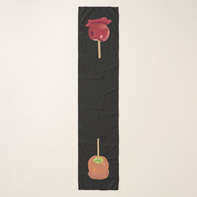 Candy or Caramel Apple Scarf (Front)