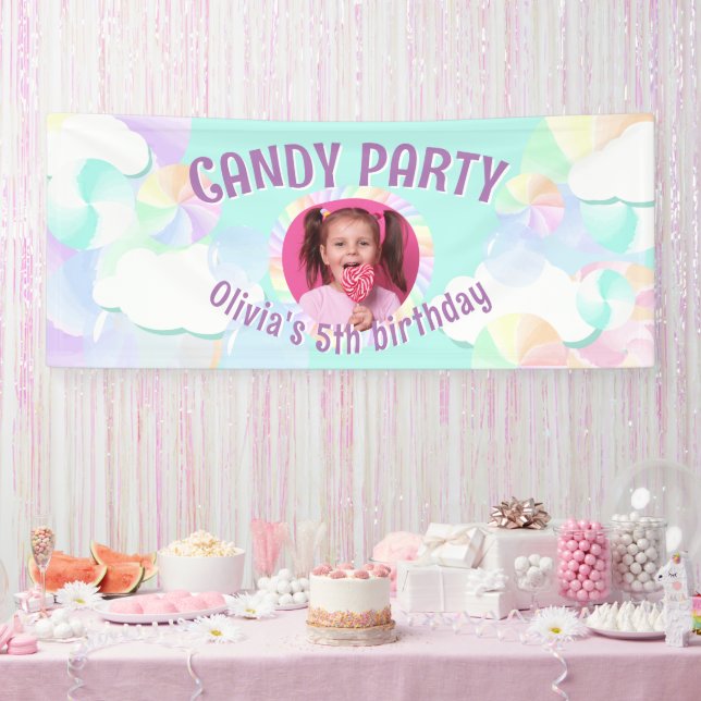 Candy party banner (Party)