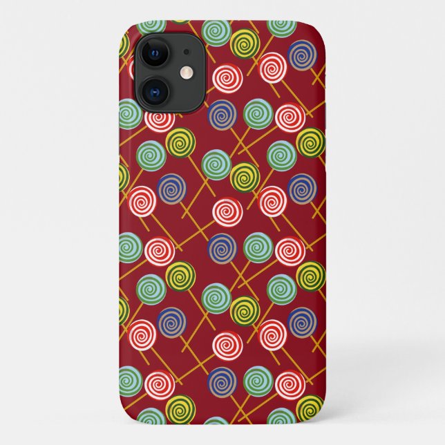 Candy pattern | Lollies pattern | lollipop 10 Case-Mate iPhone Case (Back)