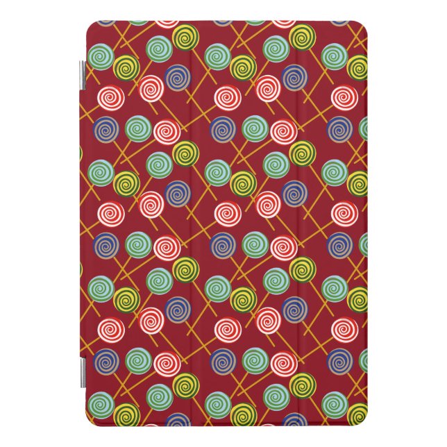 Candy pattern | Lollies pattern | lollipop 10 iPad Pro Cover (Front)