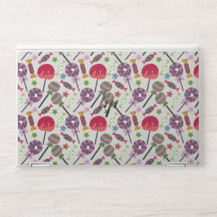 Candy pattern   Lollies pattern   lollipop 11 HP Laptop Skin