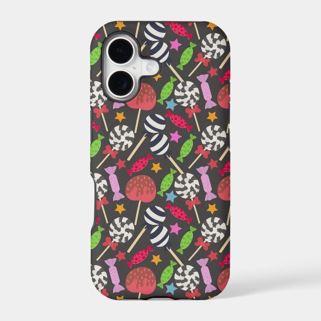 Candy pattern | Lollies pattern | lollipop 12 Iphone Case (Back)