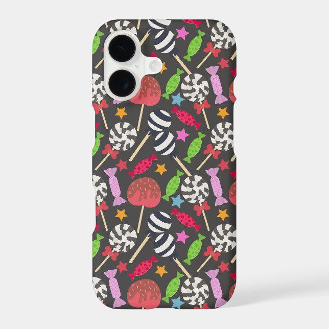 Candy pattern | Lollies pattern | lollipop 12 Iphone Case (Back)