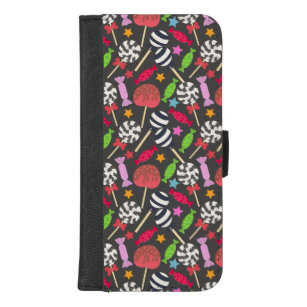 Candy pattern   Lollies pattern   lollipop 12 iPhone 8/7 Plus Wallet Case