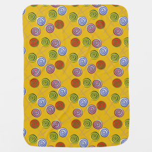 Candy pattern Lollies pattern lollipop 15 Baby Blanket