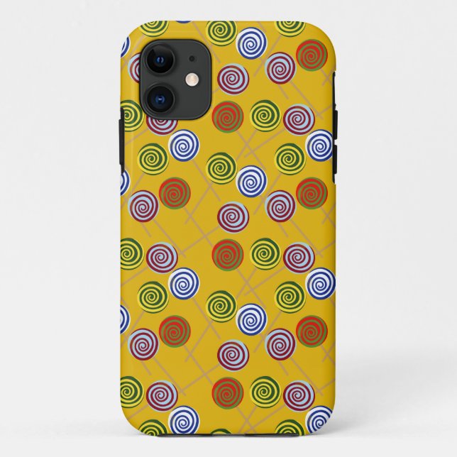 Candy pattern | Lollies pattern | lollipop 15 Case-Mate iPhone Case (Back)