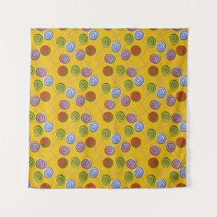 Candy pattern Lollies pattern lollipop 15 Tapestry