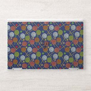 Candy pattern   Lollies pattern   lollipop 17 HP Laptop Skin