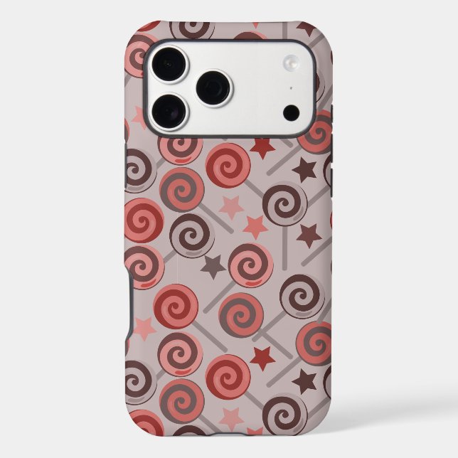 Candy pattern | Lollies pattern | lollipop 18 Iphone Case (Back)