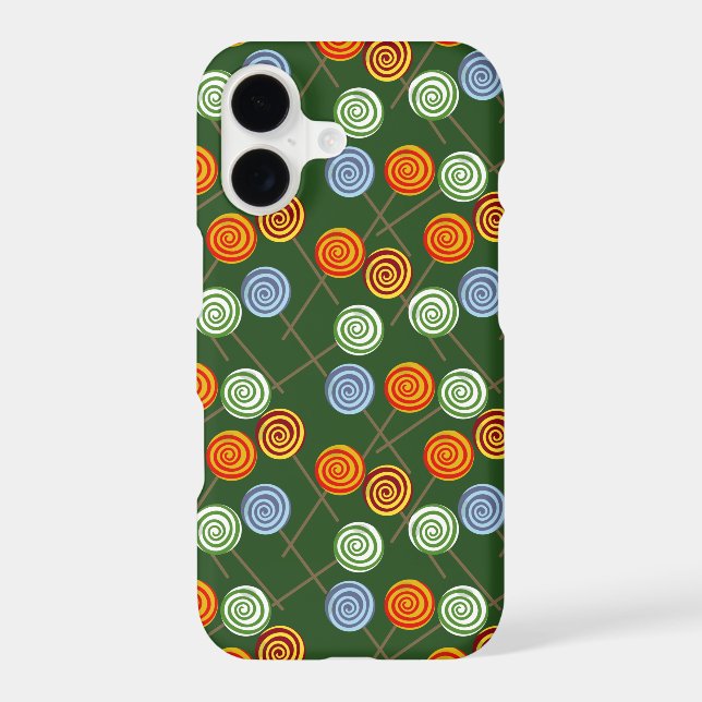 Candy pattern | Lollies pattern | lollipop 22 Iphone Case (Back)