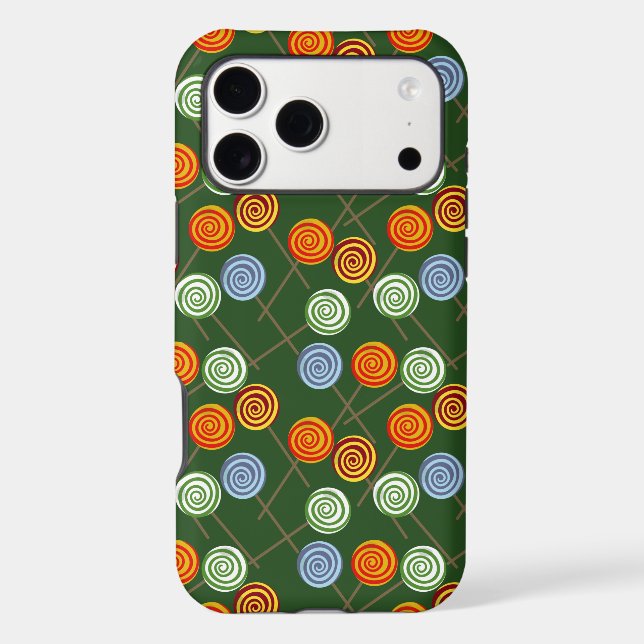 Candy pattern | Lollies pattern | lollipop 22 Iphone Case (Back)
