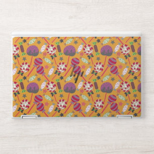 Candy pattern   Lollies pattern   lollipop 23 HP Laptop Skin