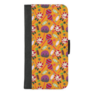 Candy pattern Lollies pattern lollipop 23 iPhone 8/7 Plus Wallet Case
