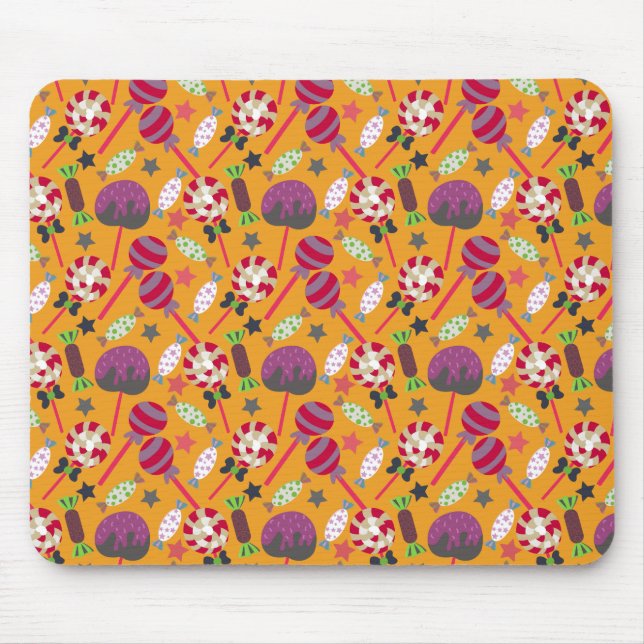 Candy pattern | Lollies pattern | lollipop 23 Mouse Pad (Front)