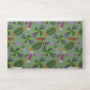 Candy pattern   Lollies pattern   lollipop 27 HP Laptop Skin