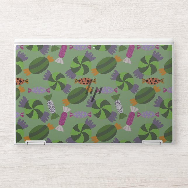 Candy pattern | Lollies pattern | lollipop 27 HP Laptop Skin (Front)