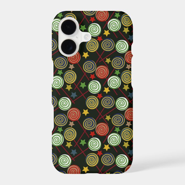 Candy pattern | Lollies pattern | lollipop 28 Iphone Case (Back)