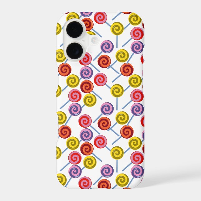 Candy pattern | Lollies pattern | lollipop 2 Iphone Case (Back)