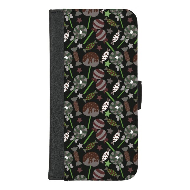 Candy pattern | Lollies pattern | lollipop 31 iPhone Wallet Case (Front)