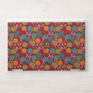 Candy pattern   Lollies pattern   lollipop 32 HP Laptop Skin