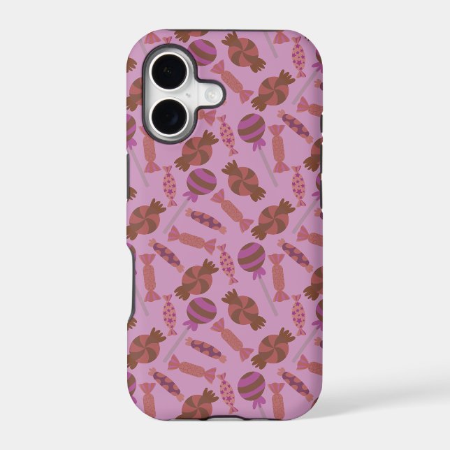 Candy pattern | Lollies pattern | lollipop 34 Iphone Case (Back)