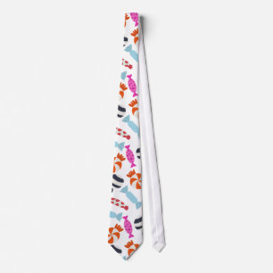 Candy pattern   Lollies pattern   lollipop 35 Neck Tie