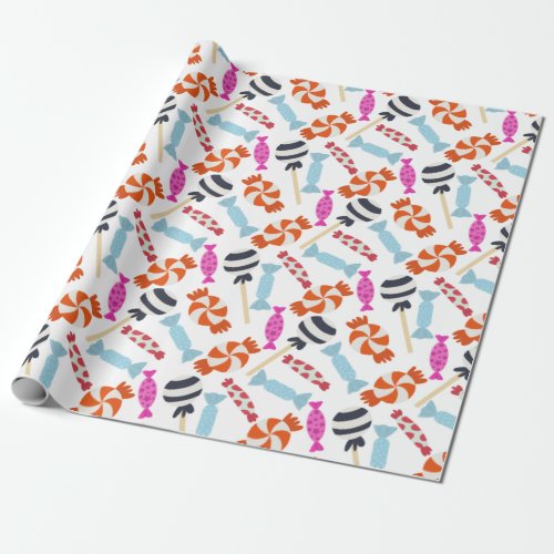Candy pattern  Lollies pattern  lollipop 35 Wrapping Paper