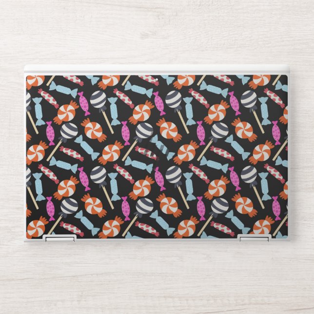 Candy pattern | Lollies pattern | lollipop 37 HP Laptop Skin (Front)