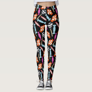 Candy pattern Lollies pattern lollipop 37 Leggings
