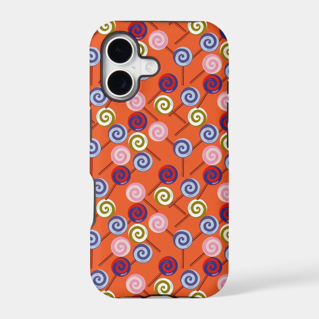 Candy pattern | Lollies pattern | lollipop 42 Iphone Case (Back)