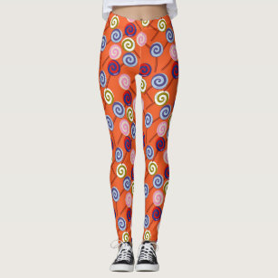 Chocolate Candy Bar Leggings for Sale by newburyboutique