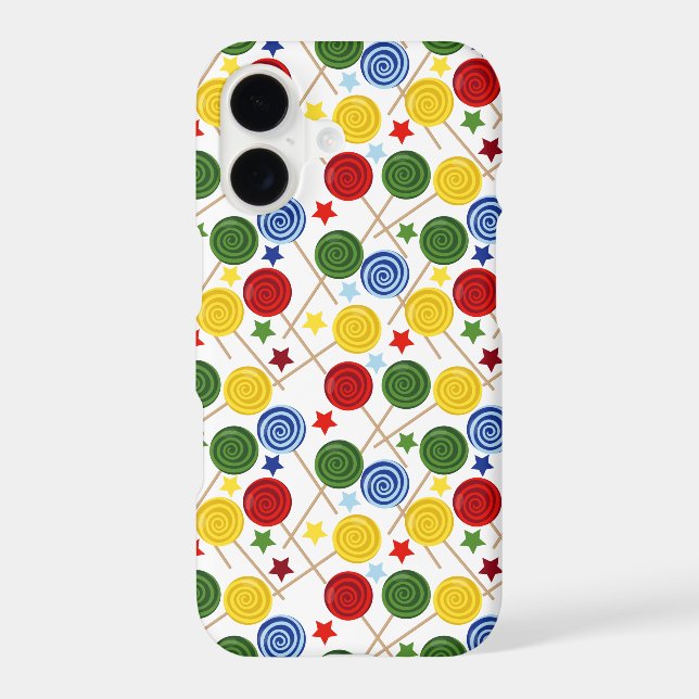 Candy pattern | Lollies pattern | lollipop 43 Iphone Case (Back)