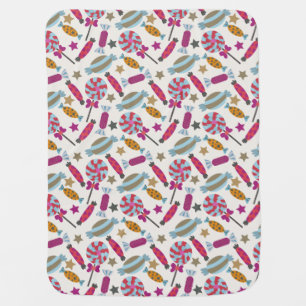 Candy pattern Lollies pattern lollipop 45 Baby Blanket