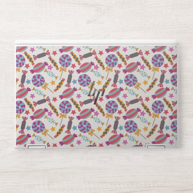 Candy pattern | Lollies pattern | lollipop 46 HP Laptop Skin (Front)
