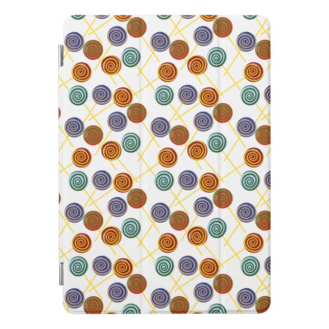 Candy pattern | Lollies pattern | lollipop 47 iPad Pro Cover (Front)