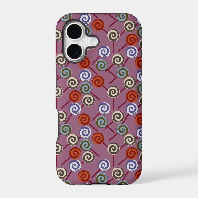 Candy pattern | Lollies pattern | lollipop 49 Iphone Case (Back)