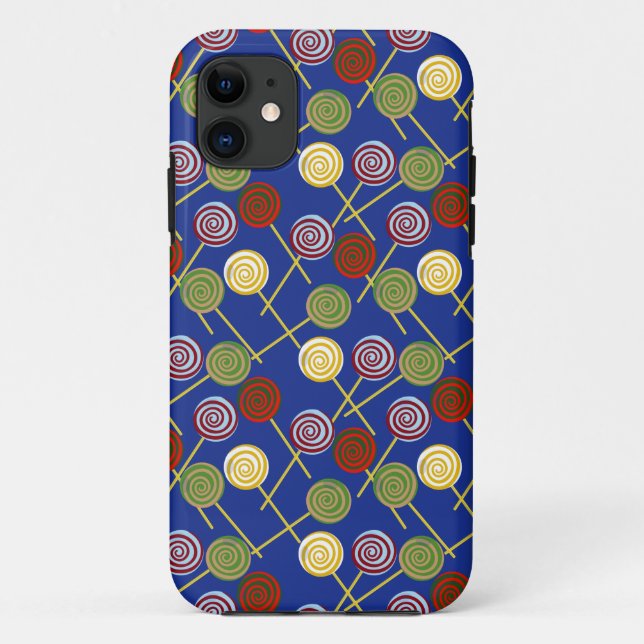 Candy pattern | Lollies pattern | lollipop 4 Case-Mate iPhone Case (Back)