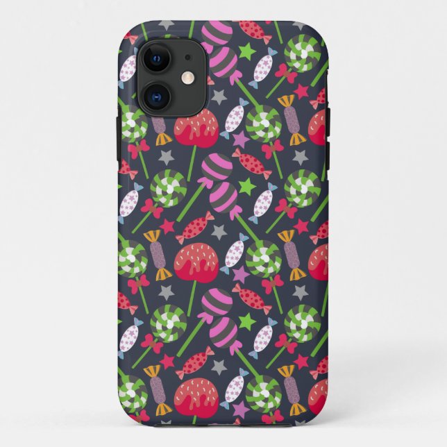 Candy pattern | Lollies pattern | lollipop 53 Case-Mate iPhone Case (Back)
