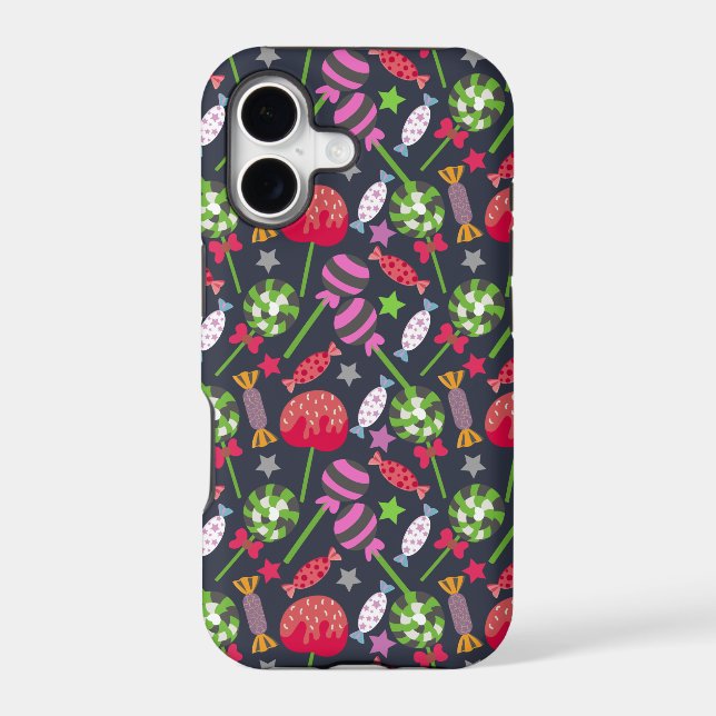 Candy pattern | Lollies pattern | lollipop 53 Iphone Case (Back)