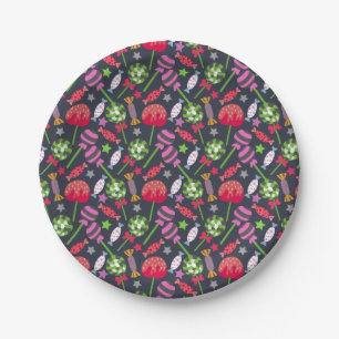 Candy pattern   Lollies pattern   lollipop 53 Paper Plates