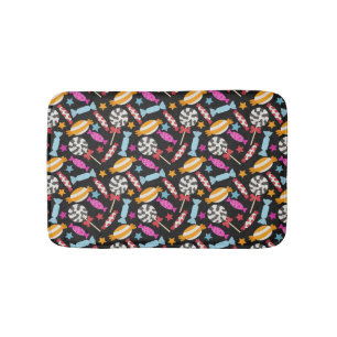 Candy pattern Lollies pattern lollipop 56 Bath Mat