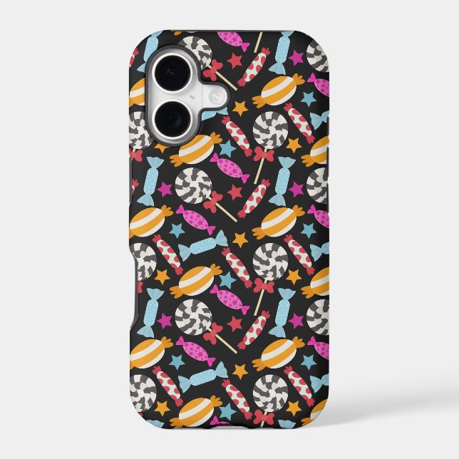 Candy pattern | Lollies pattern | lollipop 56 Iphone Case (Back)