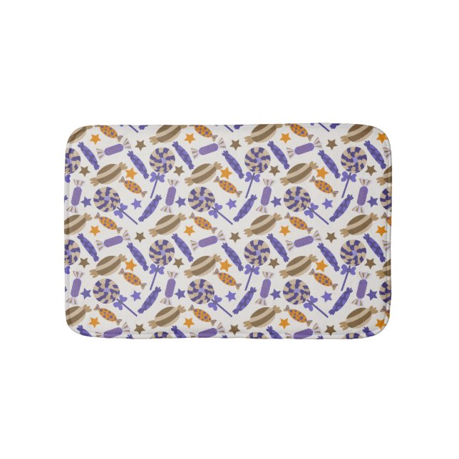 Candy pattern | Lollies pattern | lollipop 57 Bath Mat (Front)