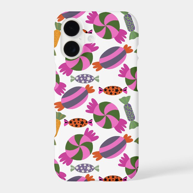 Candy pattern | Lollies pattern | lollipop 6 Iphone Case (Back)