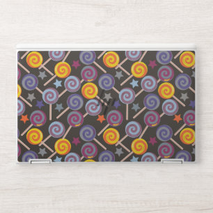 Candy pattern   Lollies pattern   lollipop 9 HP Laptop Skin