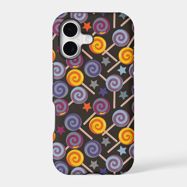 Candy pattern | Lollies pattern | lollipop 9 Iphone Case (Back)